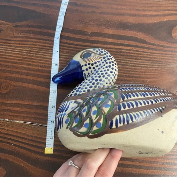 Mateo Mexican Pottery Duck Ceramic Art - Picture 8 of 8